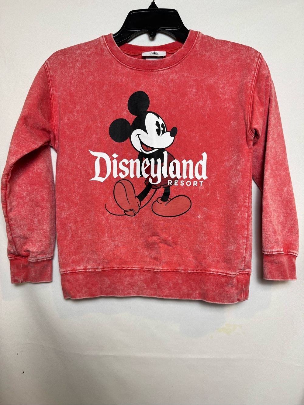 Kids Disneyland Resort Mickey Mouse Sweatshirt in Mineral wash M